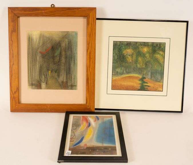 3 IAN TROWELL PAINTINGS