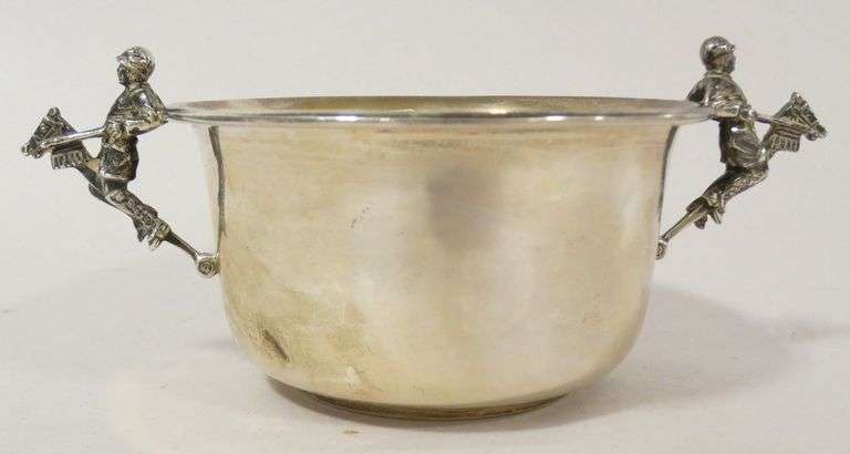 CHILD'S STERLING SILVER LOVING CUP