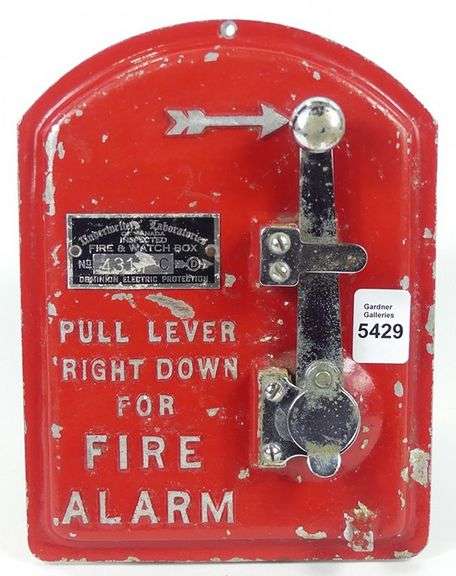 FIRE ALARM BOX DOOR