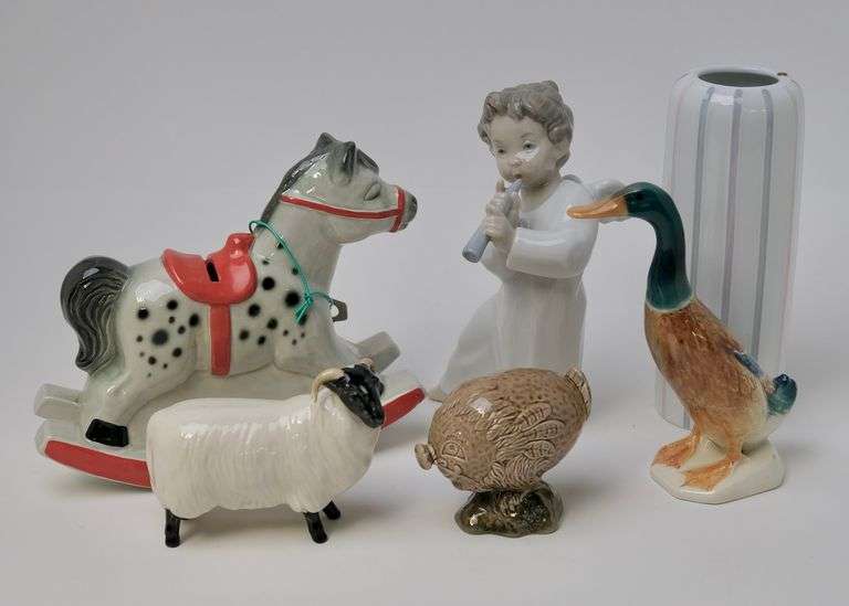 BESWICK AND GOEBEL, ETC.