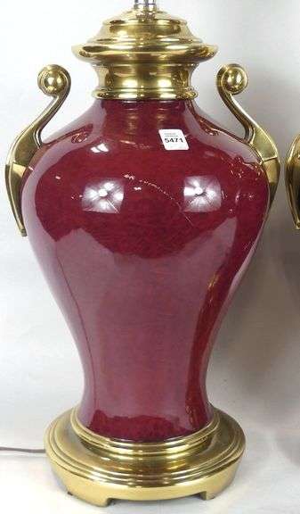 PAIR TABLE LAMPS