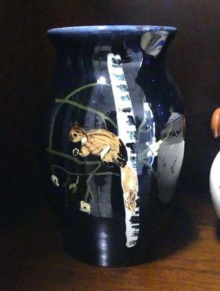 THREE PIECES OF TORQUAY WARE POTTERY