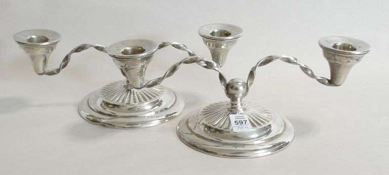 INTERNATIONAL STERLING CANDELABRA