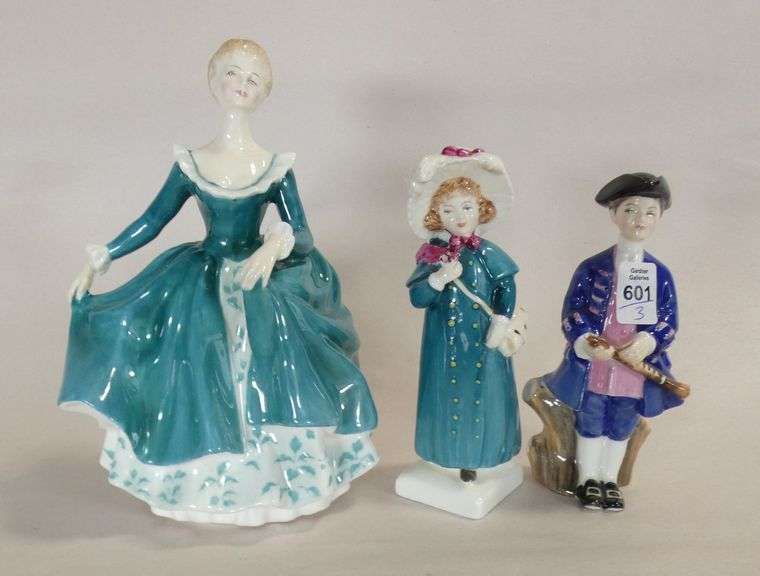 THREE ROYAL DOULTON FIGURINES