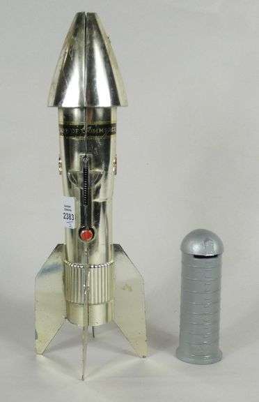2 NOVELTY COIN BANKS