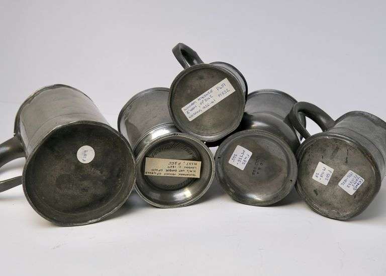 EARLY 19TH CENTURY PEWTER