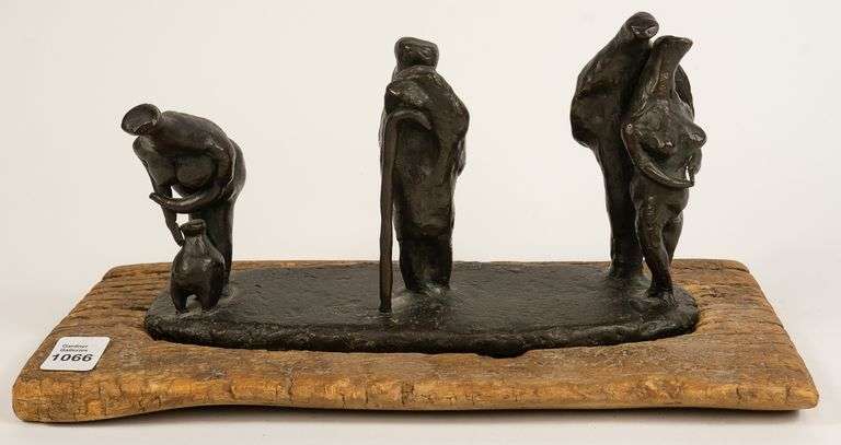 IAN TROWELL BRONZE SCULPTURE
