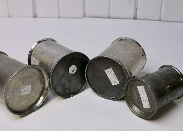 PEWTER TANKARDS