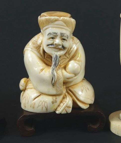 4 IVORY CARVINGS