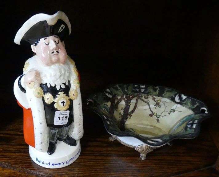 BESWICK TOBY JUG AND NIPPON BOWL