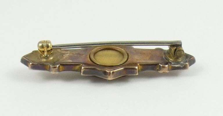 ANTIQUE MOURNING PIN
