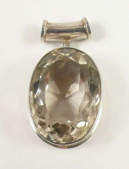 SILVER SLIDING PENDANT