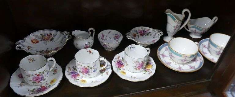 ROYAL CROWN DERBY, MINTON AND ROYAL CHELSEA