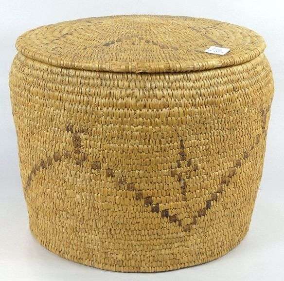PACIFIC NORTHWEST LIDDED BASKET