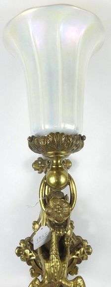 GILT BRONZE WALL SCONCE