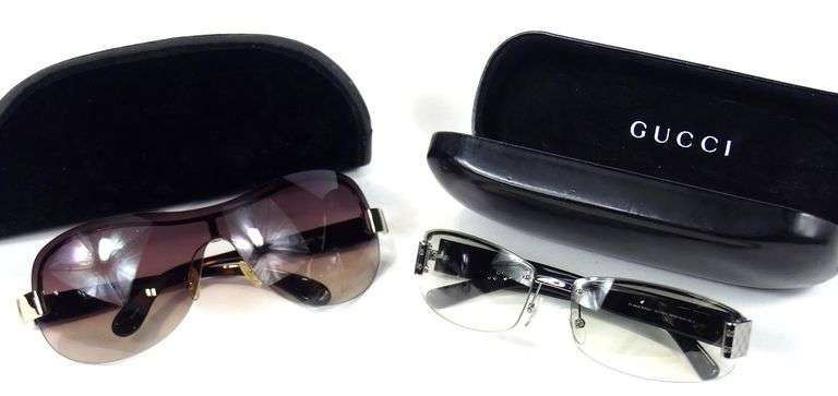 TWO PAIRS DESIGNER SUNGLASSES