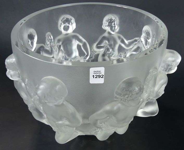 LARGE LALIQUE BOWL