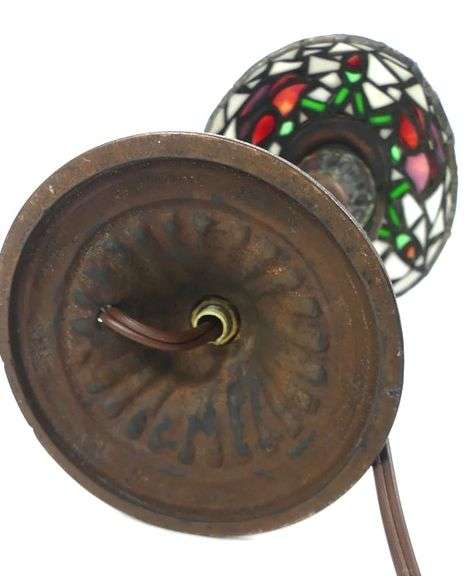 ANTIQUE BOUDOIR LAMP