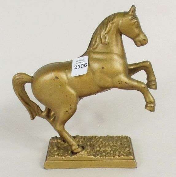 "PRANCING HORSE" IRON BANK