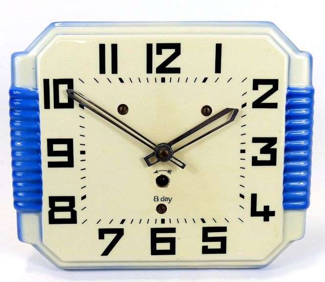 TWO RETRO KITCHEN CLOCKS