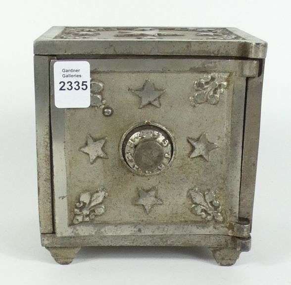 ANTIQUE SAFE COIN BANK