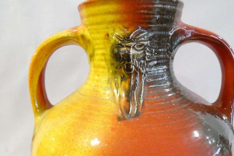 LARGE WEST GERMAN POTTERY VASE