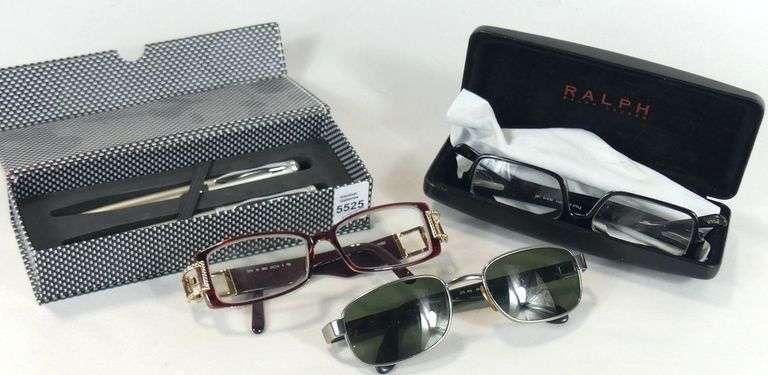 DESIGNER GLASSES & PEN SET
