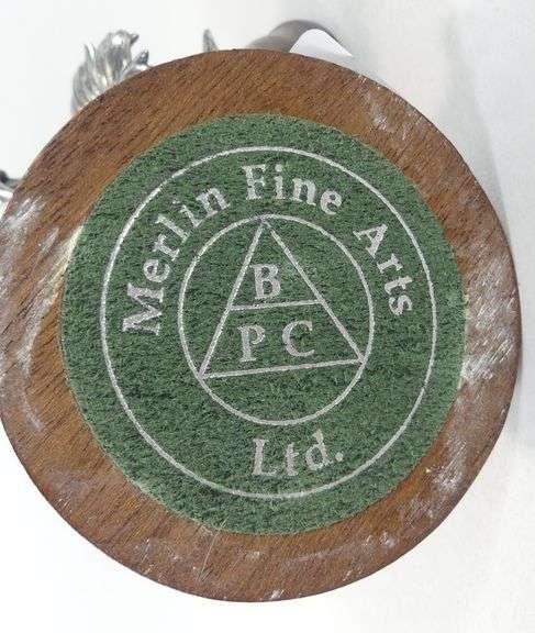 TWO MERLIN FINE ART FIGURINES