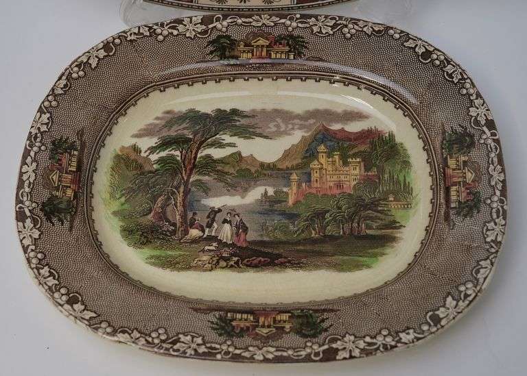 ANTIQUE PLATTERS