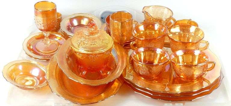 CARNIVAL GLASS DISHES