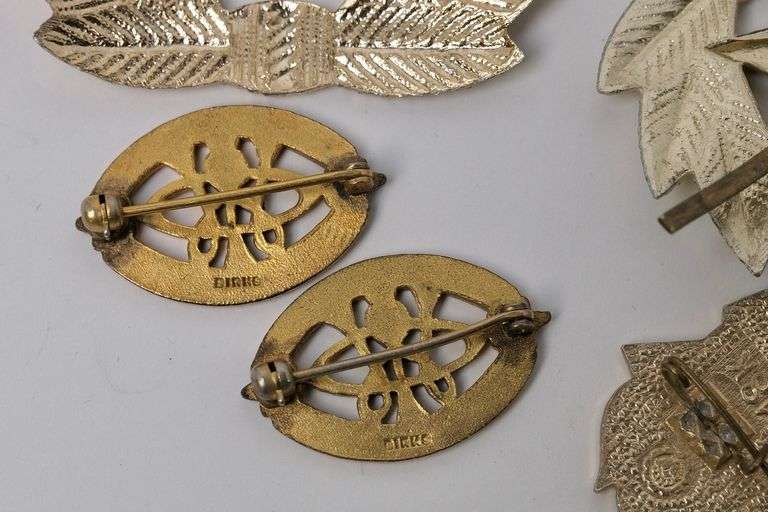 SOVIET HAT BADGES, ETC.