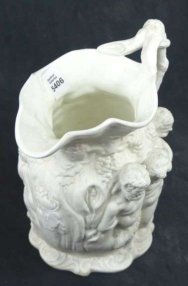 19TH CENTURY SALT GLAZED JUG