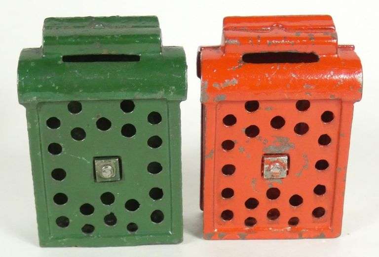 5 U.S. MAIL COIN BANKS