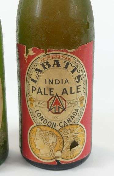2 VINTAGE CANADIAN BEER BOTTLES