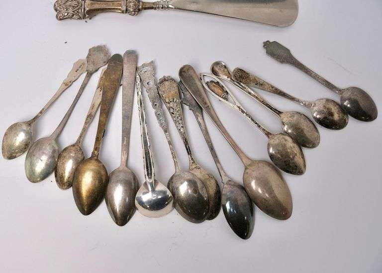 SILVER SOUVENIR SPOONS