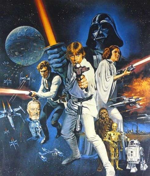 STAR WARS MOVIE POSTER