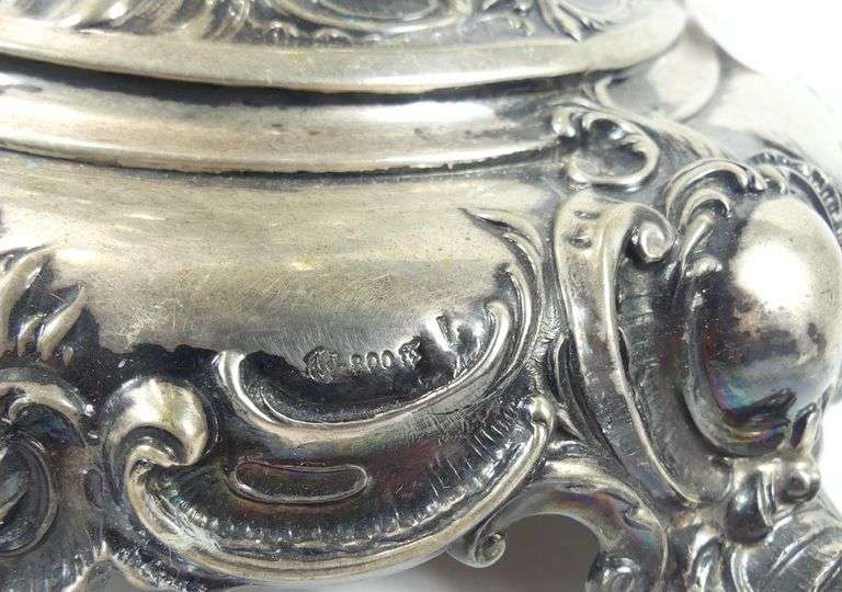 MAMMOTH SOLID SILVER CANDELABRUM