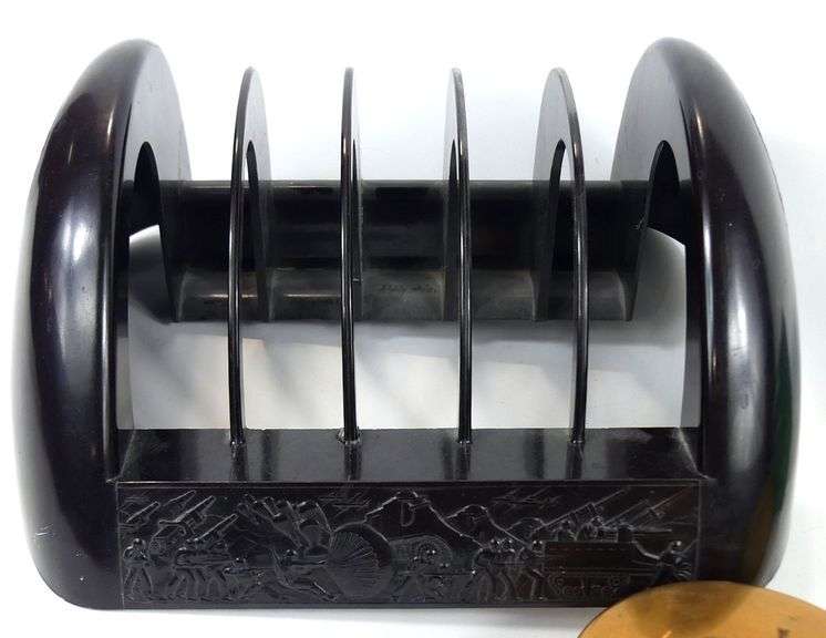 BAKELITE HOLDER, CARD CASE & TRINKET BOXES