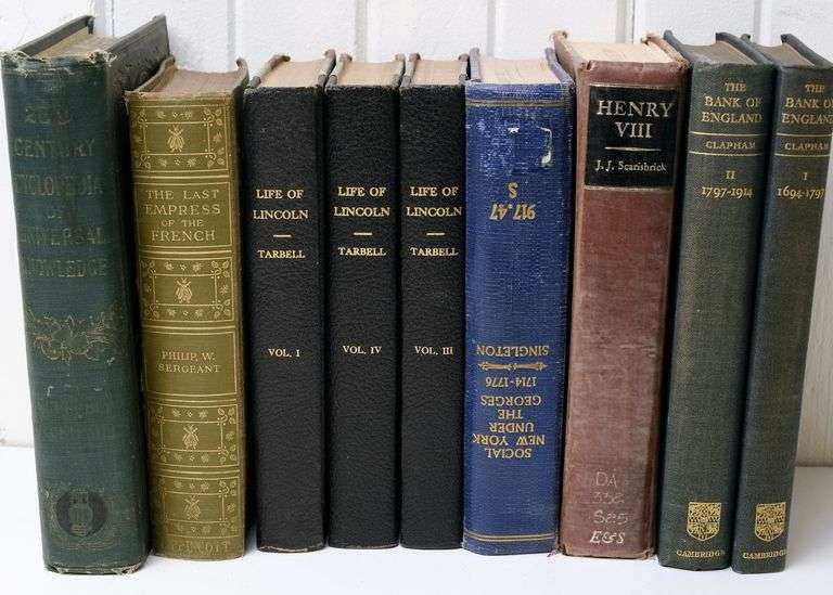 NINE HISTORICAL VOLUMES