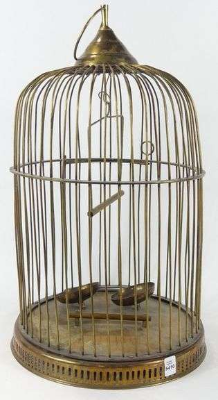 BRASS BIRDCAGE
