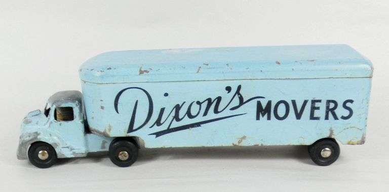 2 LONDON TOY TRACTOR TRAILERS