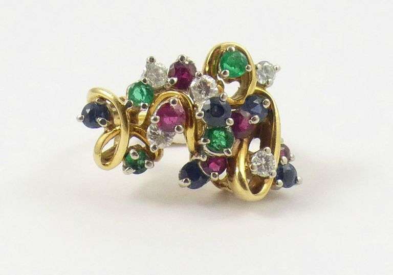 EXCEPTIONAL GEMSTONE RING