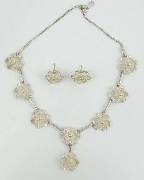 SILVER EARRINGS, ETC.