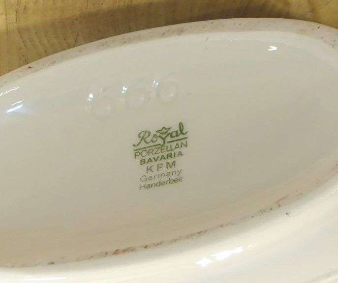ROYAL PORCELAIN "CRANES" VASE