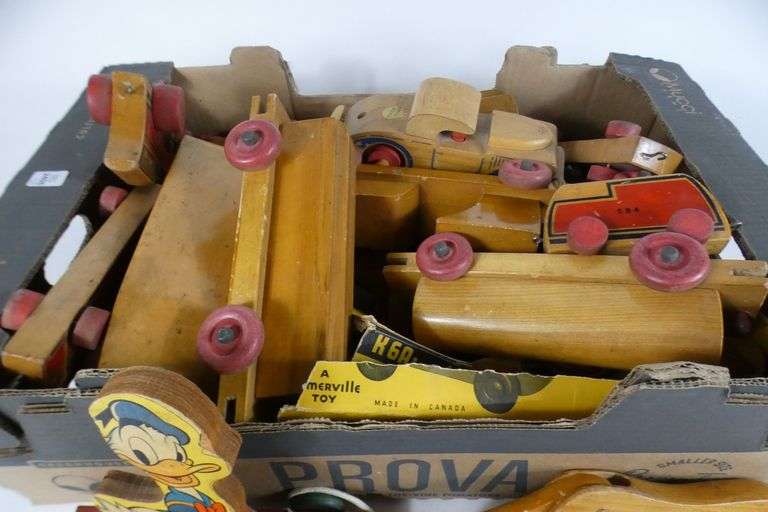 VINTAGE WOOD TOYS