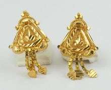 PAIR PIERCED EARRINGS