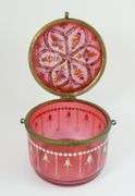 FIVE PIECES OF ANTIQUE GLASS