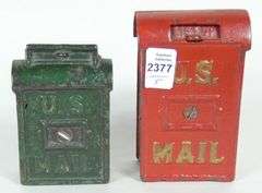 5 U.S. MAIL COIN BANKS