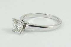 PRINCESS DIAMOND SOLITAIRE RING