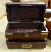 TWO WOODEN BOXES
